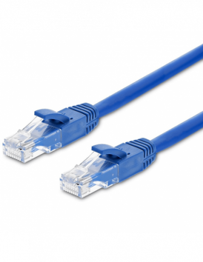 Acconet CAT6 0.5m UTP Flylead (Patch Lead) Blue | CAT6-FLY-0.5-BLUE