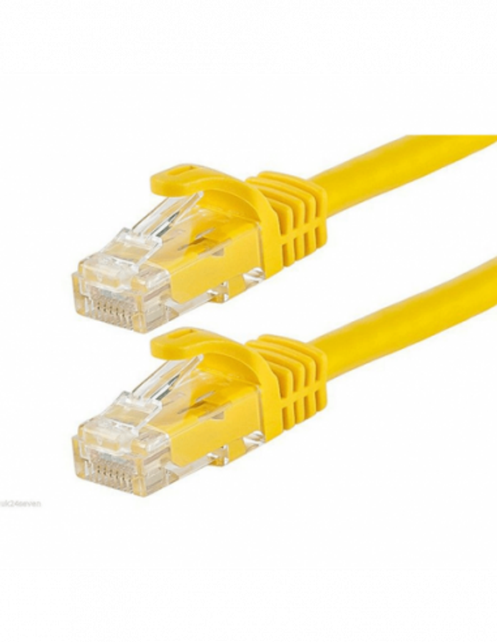Acconet CAT6 5m UTP Flylead (Patch Lead) Yellow | CAT6-FLY-5-YELLOW