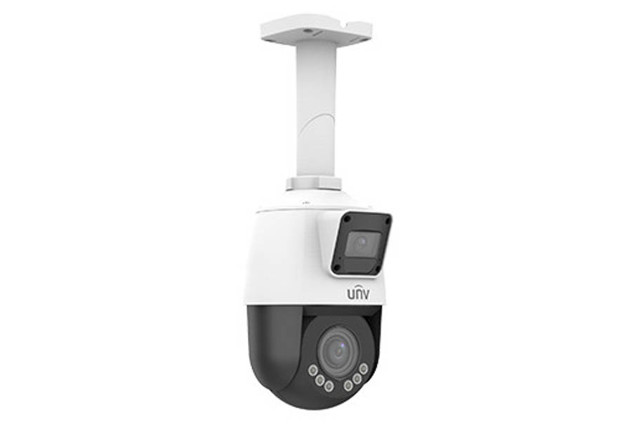 Uniview UNV 2MP+2MP ColorHunter MultiView Dual-light Network PTZ IP Camera (4x Optical Zoom)| IPC...