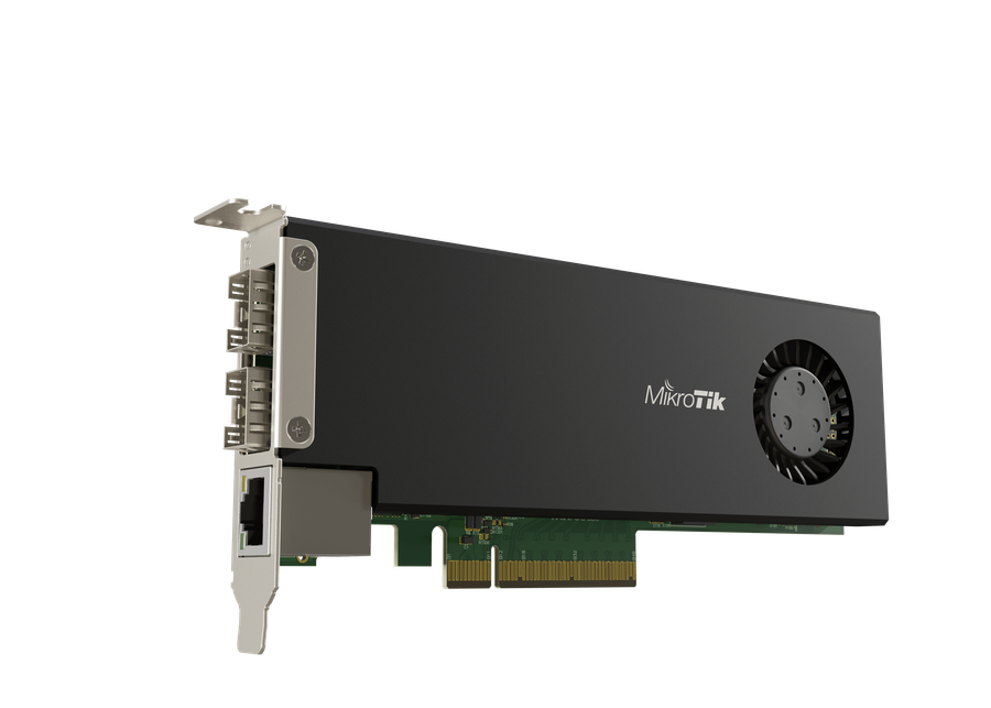 MikroTik Cloud Core 2 Port SFP28 4 Core Smart PCIe network interface card | CCR2004-1G-2XS-PCIe