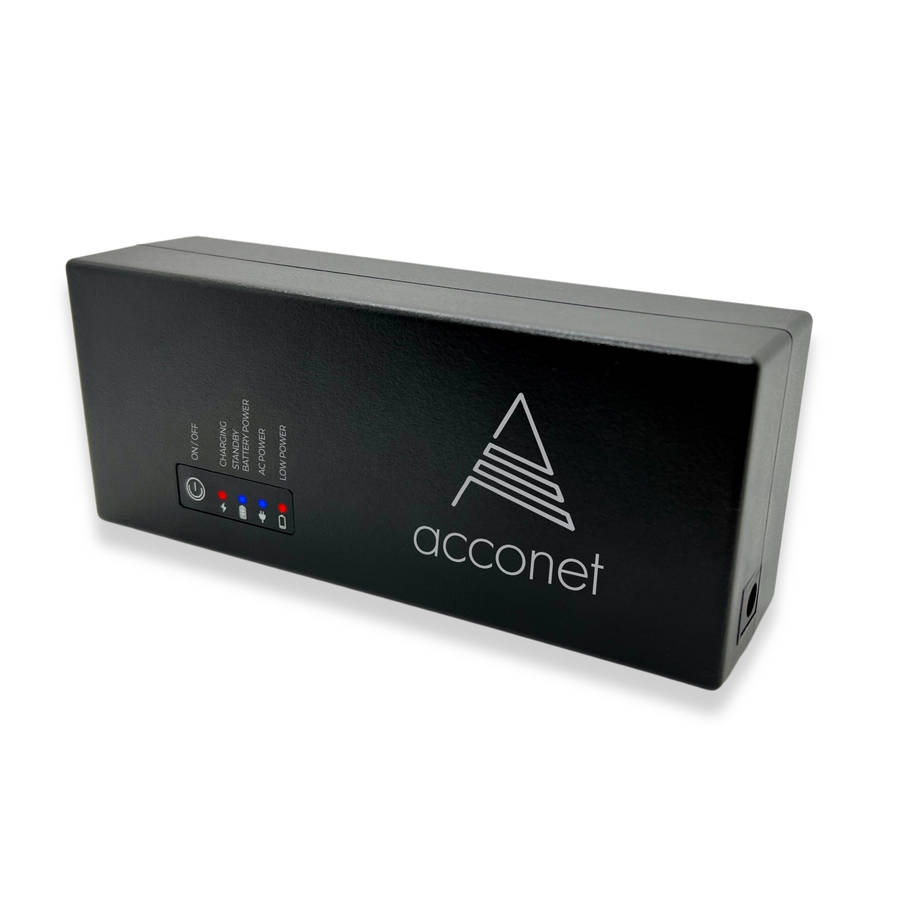 Acconet Mini UPS DC Jack Input 12V 2.3A | AC-UPS-MINI-V2