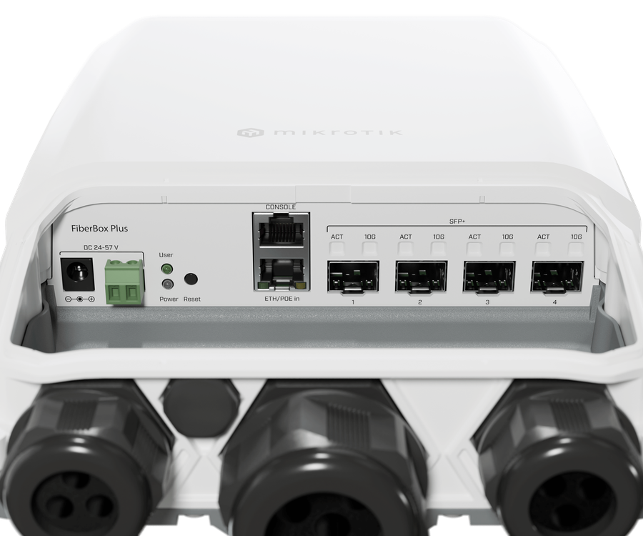 MikroTik FiberBox Plus with RouterOS L5 license