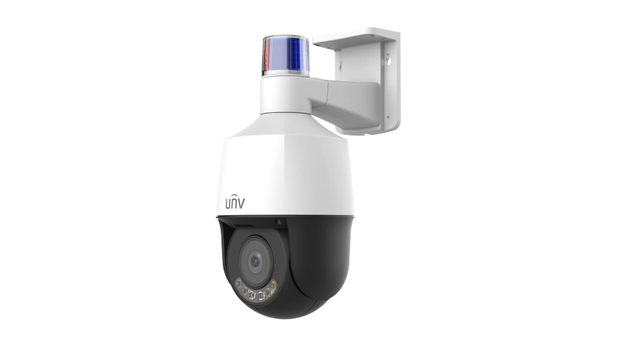 Uniview UNV 4MP Wise-ISP Tri-Guard Warm light Network PTZ IP Camera 2.7-13.5mm (5x Optical Zoom) ...
