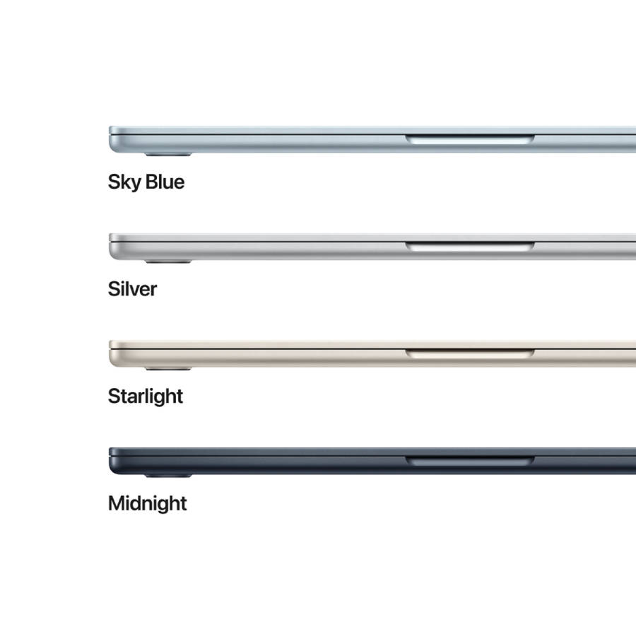 13-inch MacBook Air: Apple M5 chip with 10-core CPU and 10-core GPU, 24GB, 1TB SSD - Midnight,Mod...