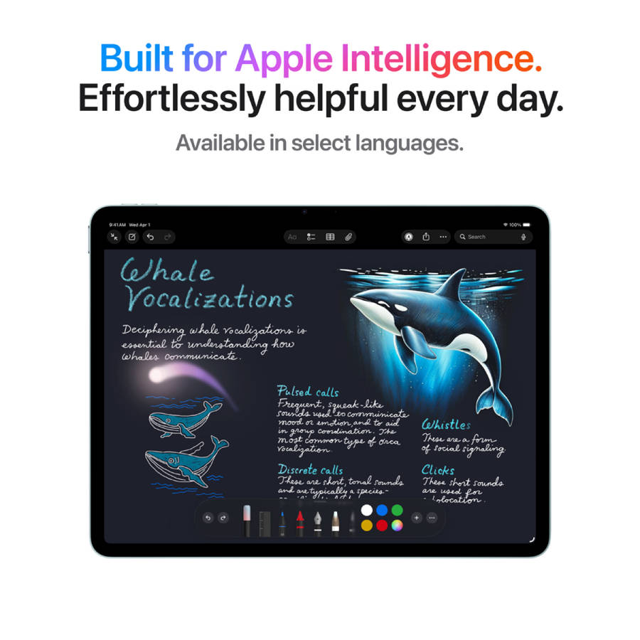 13-inch iPad Air M4 Wi-Fi 128GB - Space Grey,Model A3461