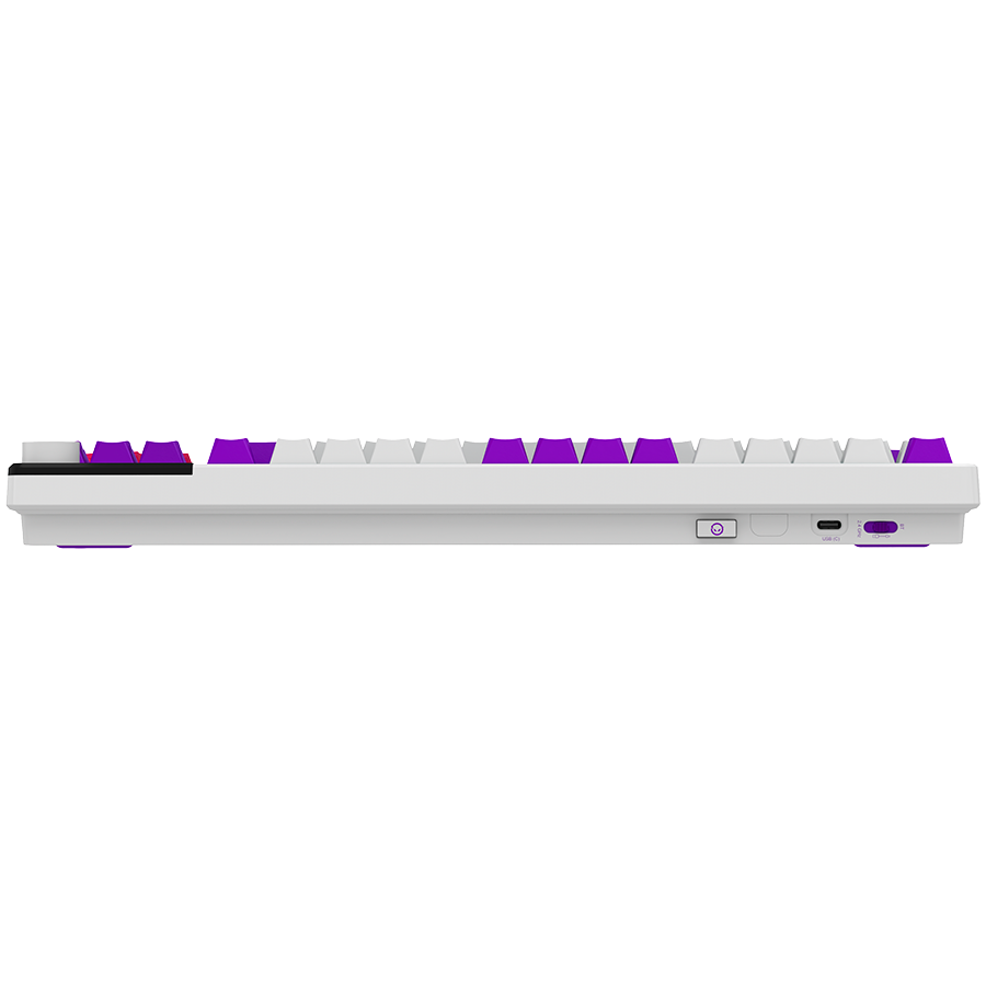 LORGAR KBP70TKLW, Wireless TKL Mechanical Gaming Keyboard Pro, White, EN layout