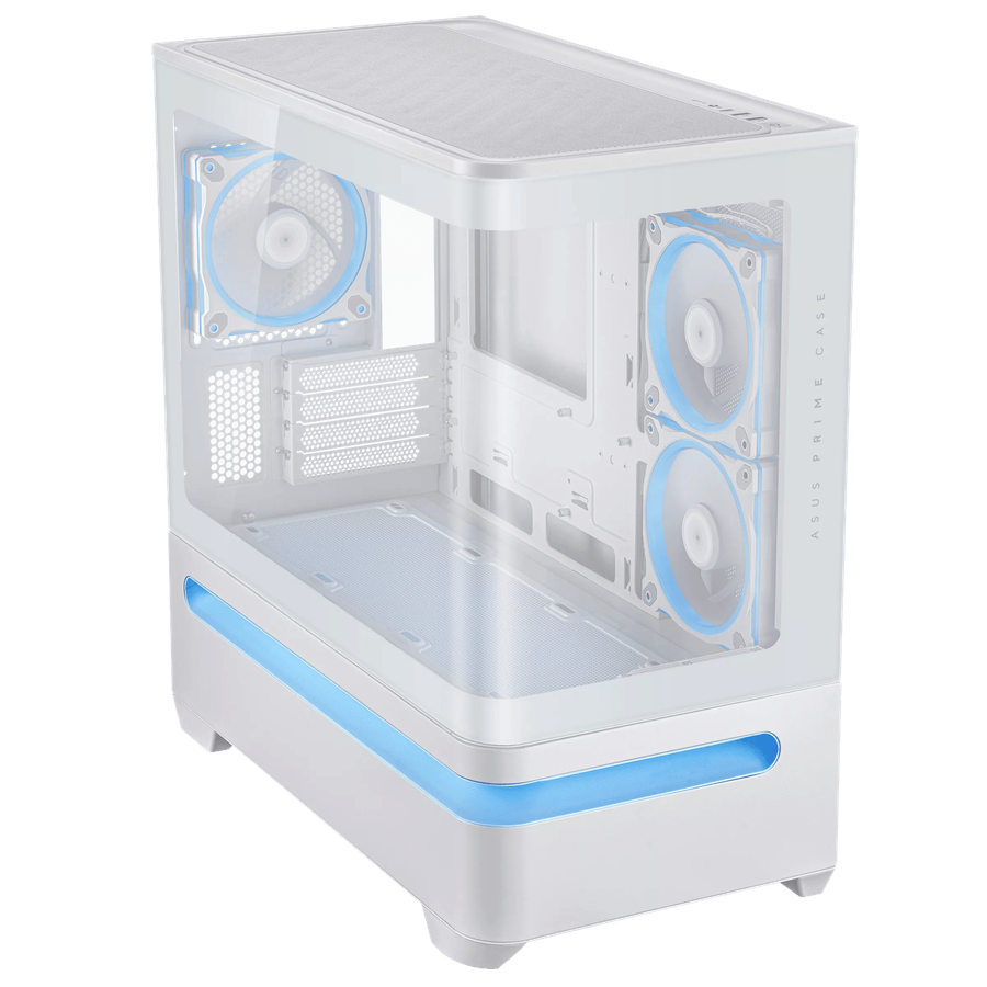ASUS Prime AP202 ARGB mATX White Chassis