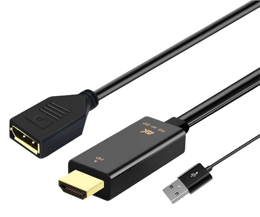 HDMI MALE TO DISPLAY PORT FEMALE PASSIVE