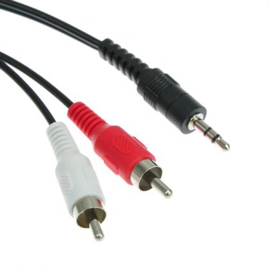 RCA TO STEREO MALE 1.5M