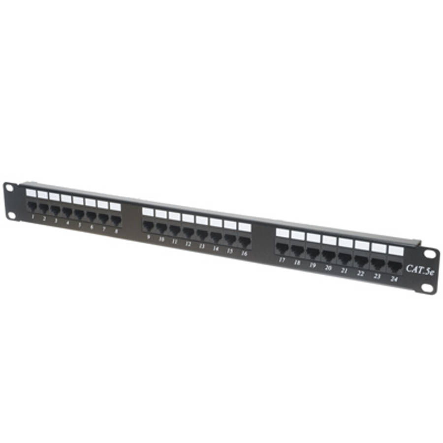 PATCH:CAT5 24 PORT POPULATED