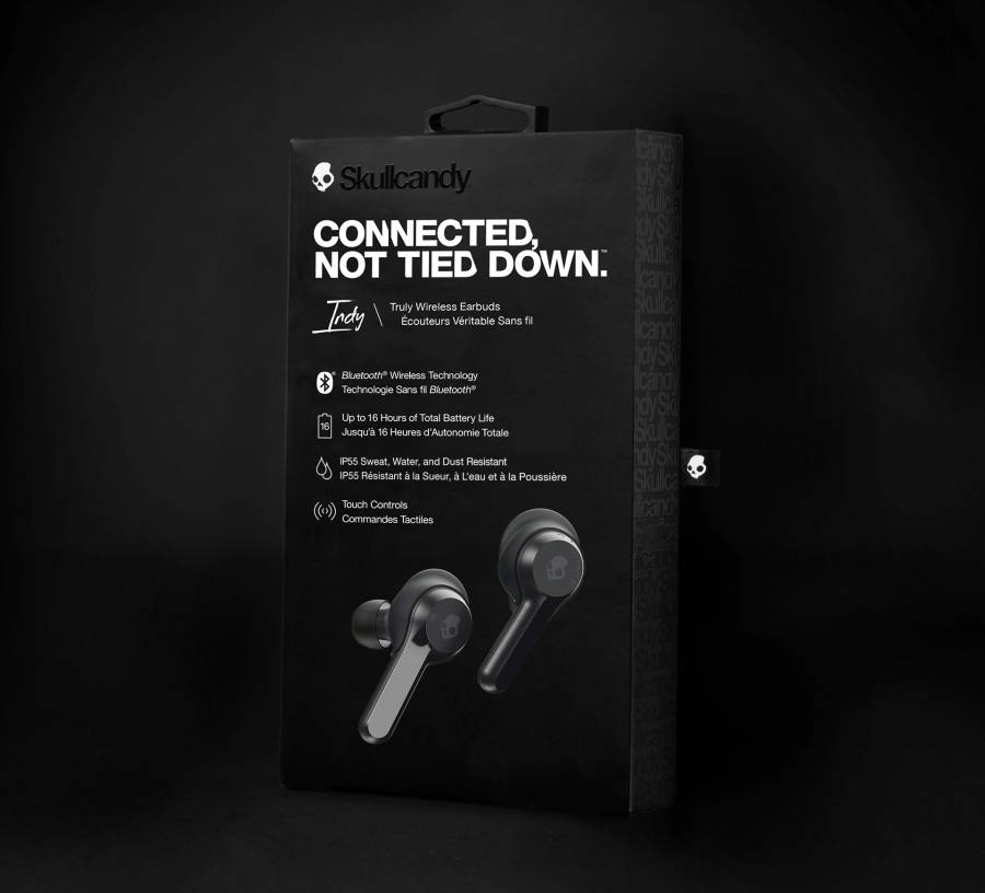 SkullCandy INDY True Wireless Bluetooth Earbuds - Black (RETAIL PRICE R1499)