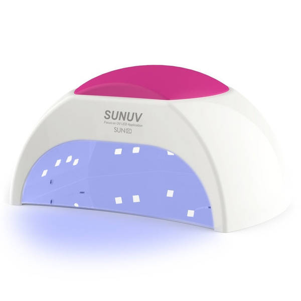 SUNUV SUN2C 48W LED UV nail Lamp with 4 Timer Setting,Senor For ...