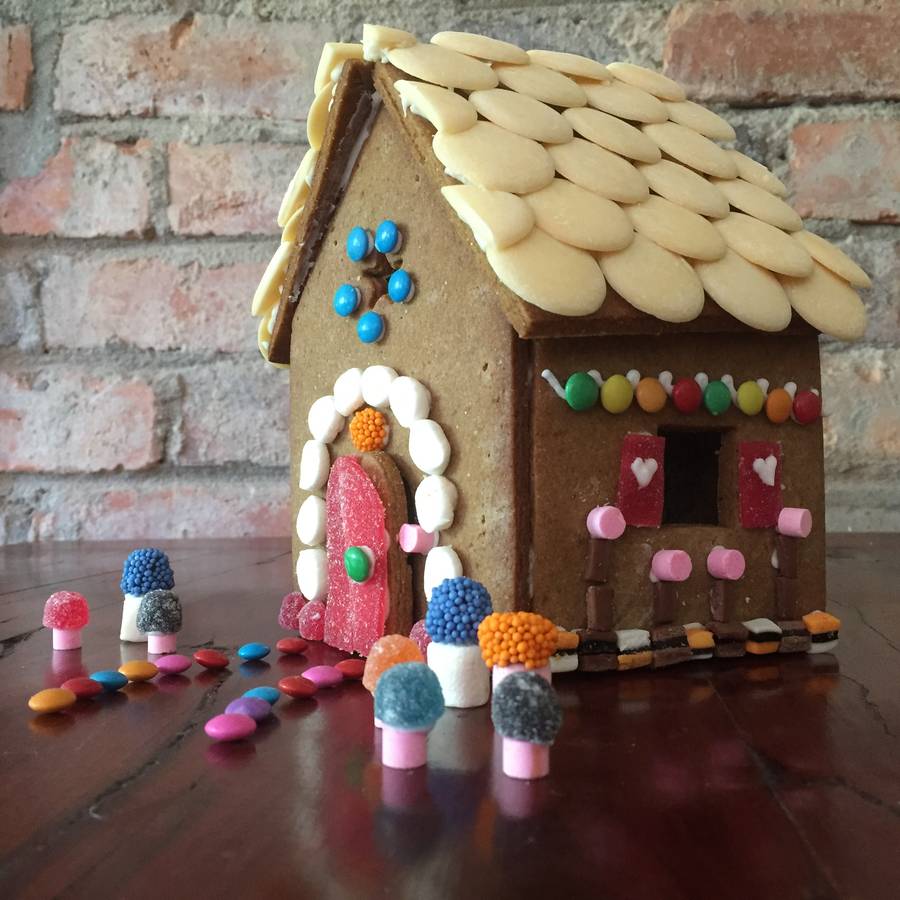 Gingerbread House Kit - Sweet with Choc Tiles!