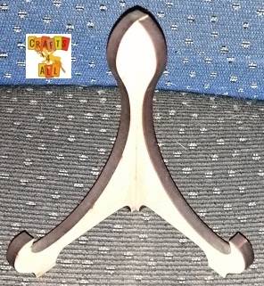 Wood Plate Stand - Height 110 mm x 105 - 6 mm Thick (MI50)