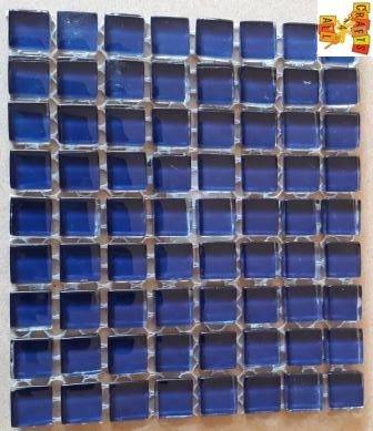 Mosaic Tiles - BLUE (MINI) Dark