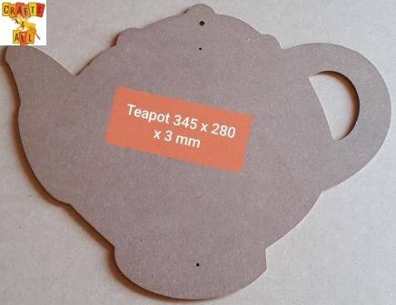SPECIAL Wood Teapot 345x280mm (SSMI 71)