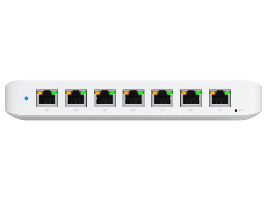 Ubiquiti UniFi Switch Ultra 8 Port Gigabit 1PoE Input 7 PoE Out