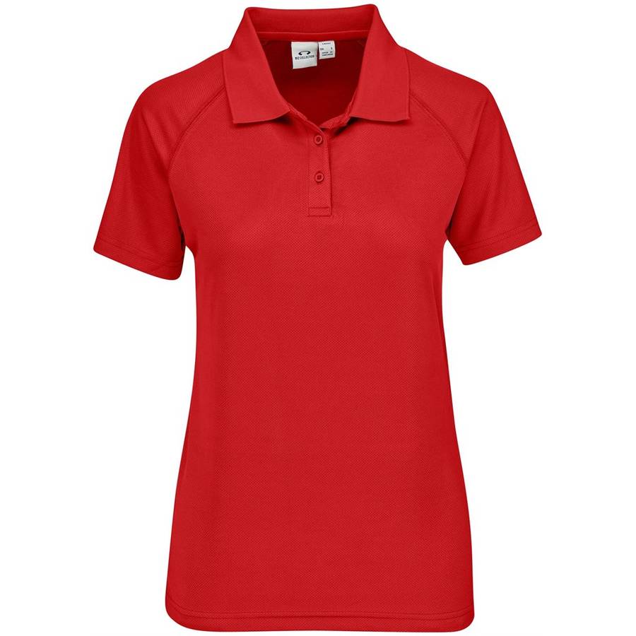 Ladies Sprint Golf Shirt - Red RED S,M,L,XL,2XL,3XL