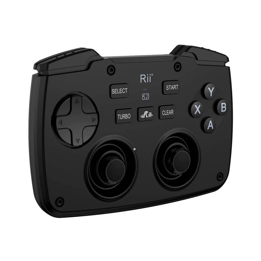 ZOWEETEK RII 2IN1 WIRELESS GAMEPAD &amp; KEYBOARD  BLK