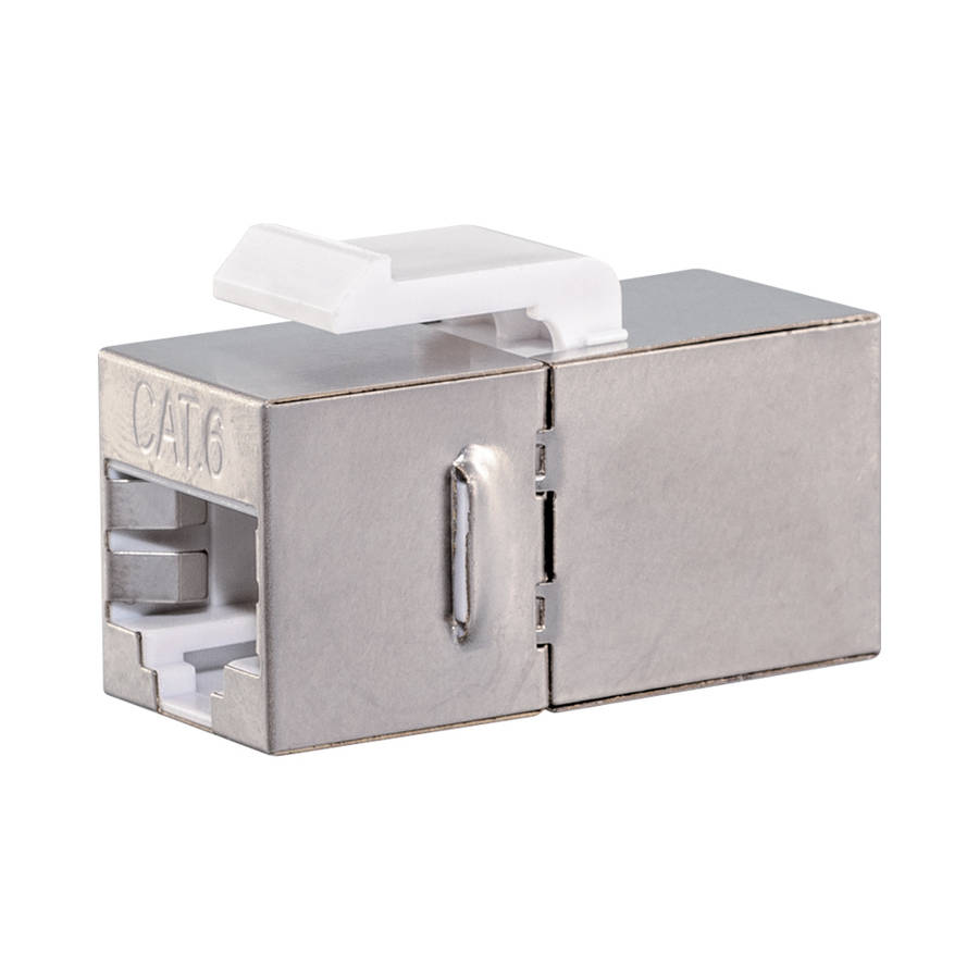 CAT6 SHIELDED INLINE COUPLER - UNPOPULATED