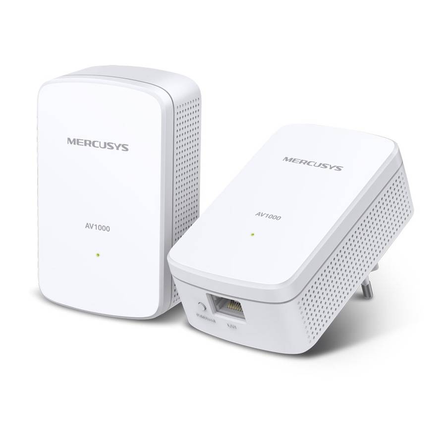 MERCUSYS AV1000 1000BPS  GIGABIT POWERLINE KIT