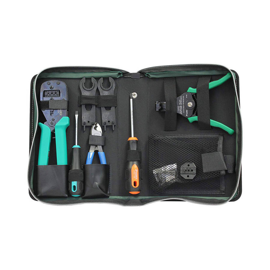 PROSKIT SOLAR MC3 &amp; MC4 CRIMPING TOOL KIT