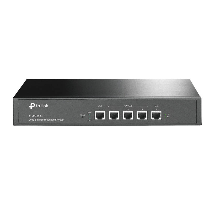 TP-LINK 5-PORT MULTI WAN ROUTER WITH LOAD BALANCE