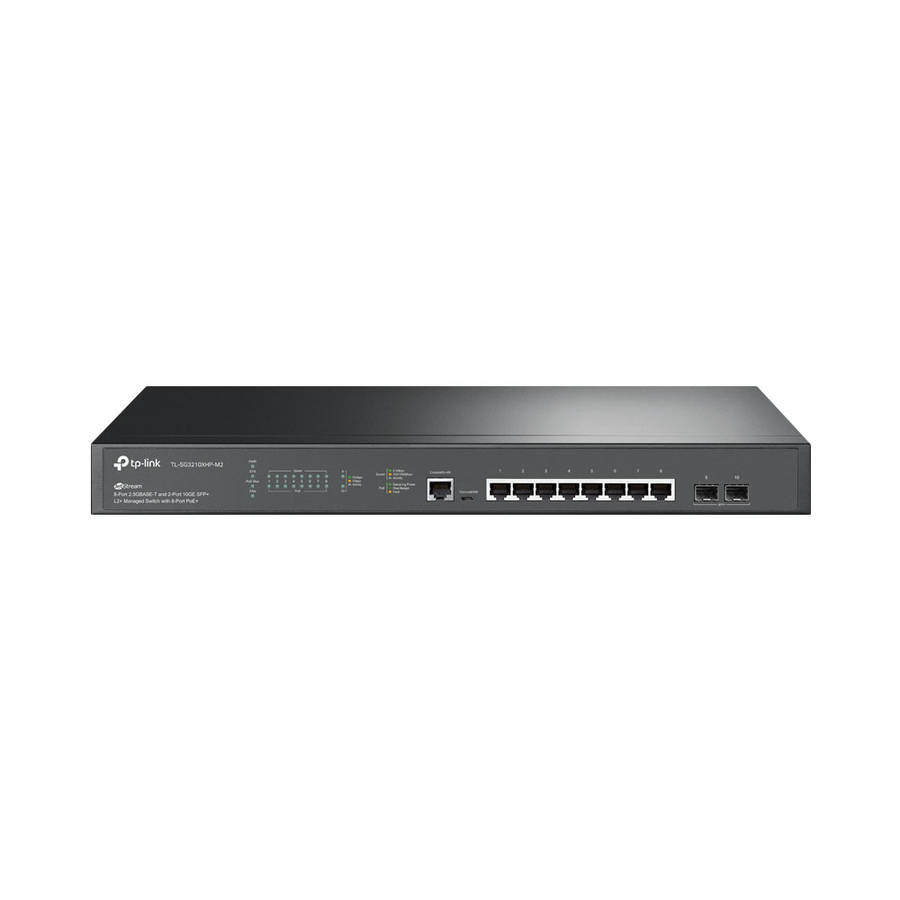 TP-LINK 8-PORT JETSTREAM 2.5BASE - T AND 2 