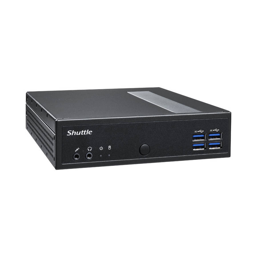 SHUTTLE XPC SLIM DL30N INTEL N100 PROCESSOR, FANLESS 1-LITRE PC SUITABLE FOR 24/7 OPERATION