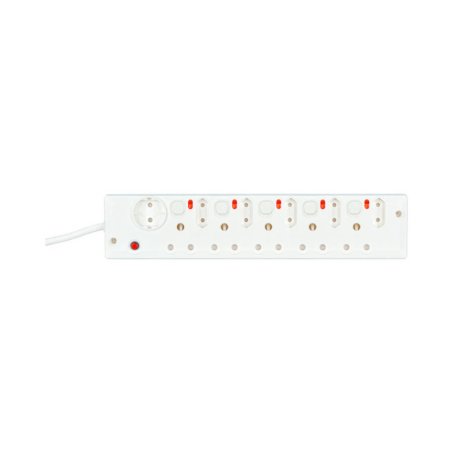 11B - 11 PORT MP, 1 X 10A, 5 X 6A, 5 X 15A, 5 X SW