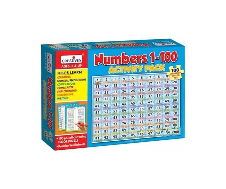 CREATIVES NUMBERS 1 TO 100
