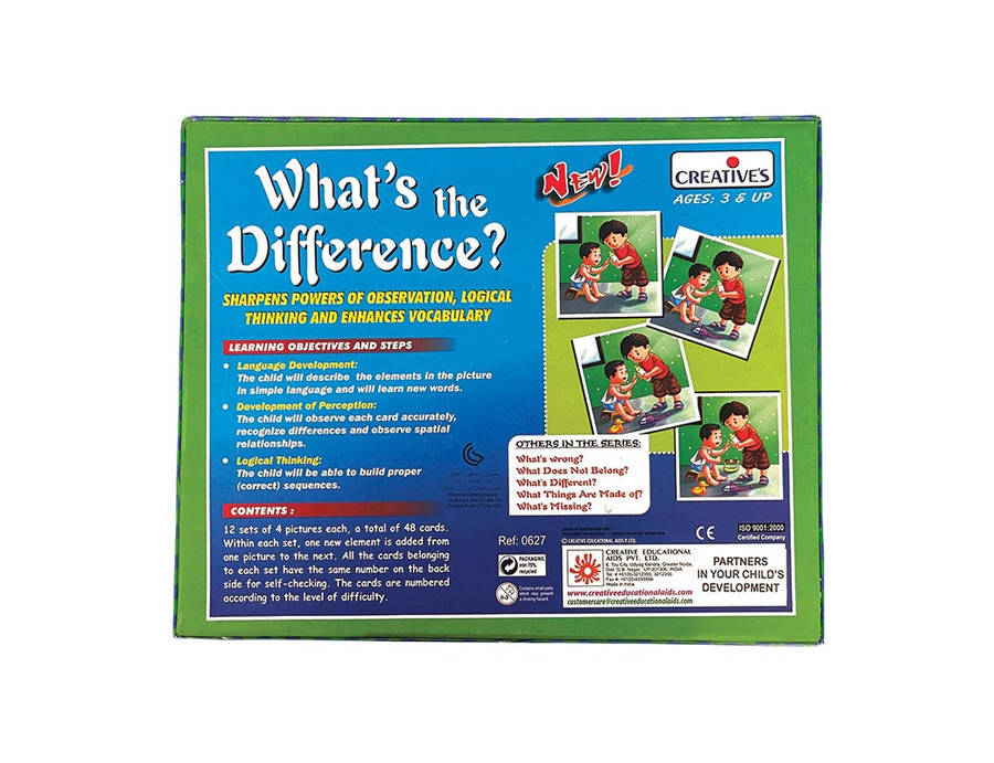 Creatives - What'S The Difference (Enhance Logical Thinking &amp; Vocabulary)