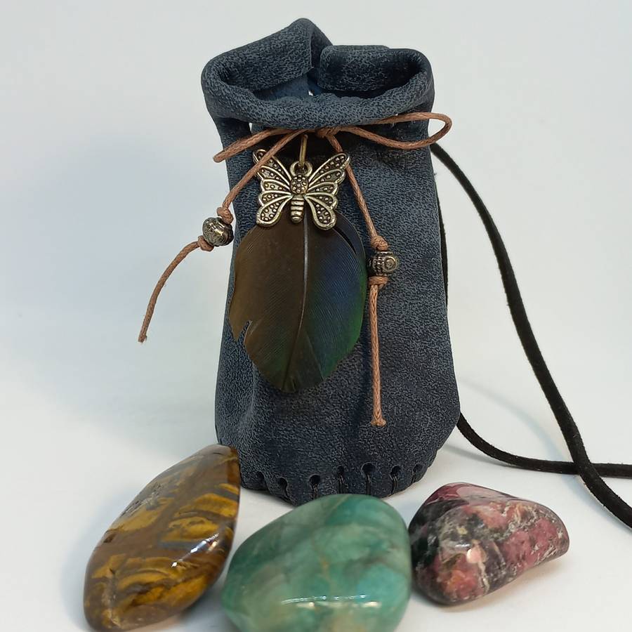 Leather Medicine Bag