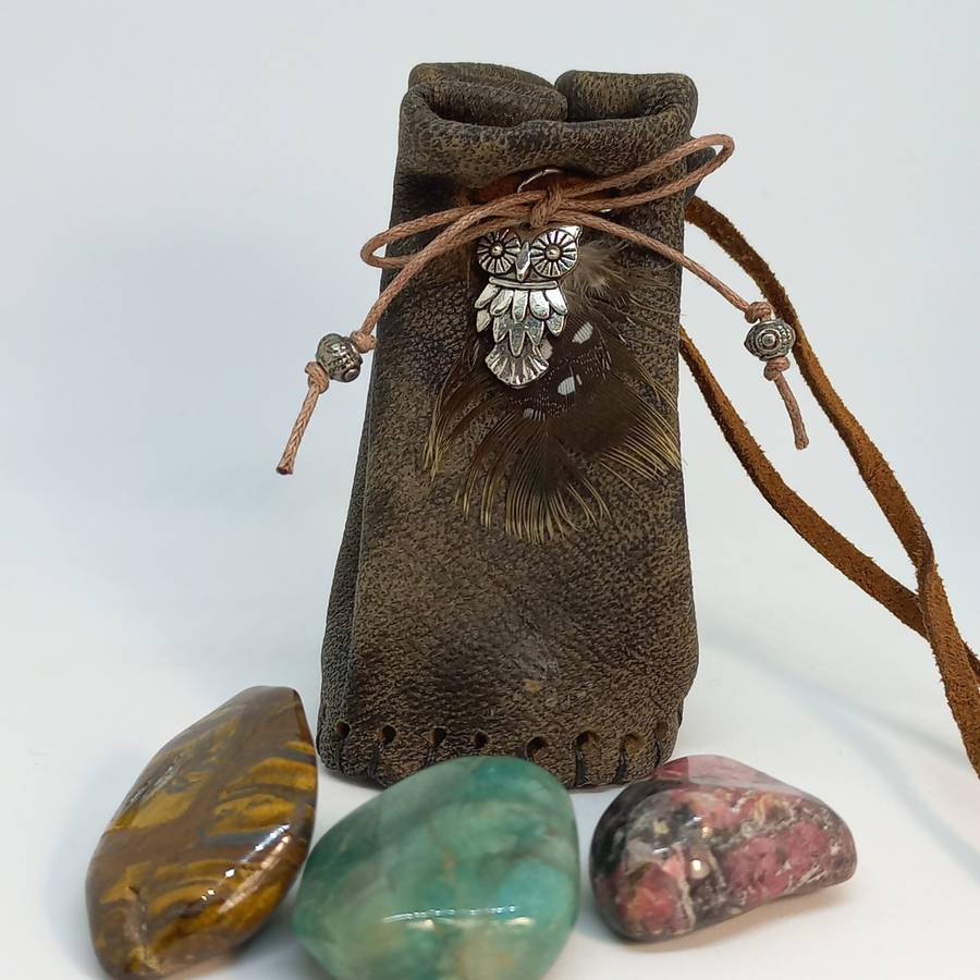 Leather Medicine Bag