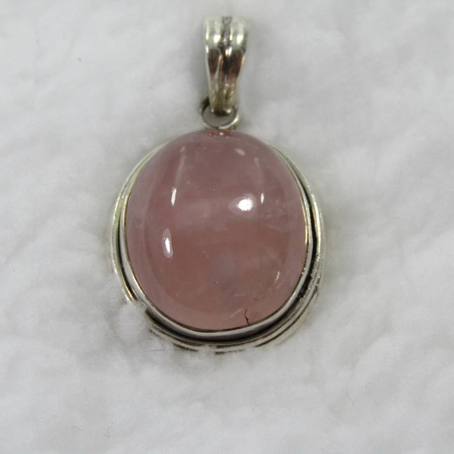 Rose Quartz and Pendant (large)