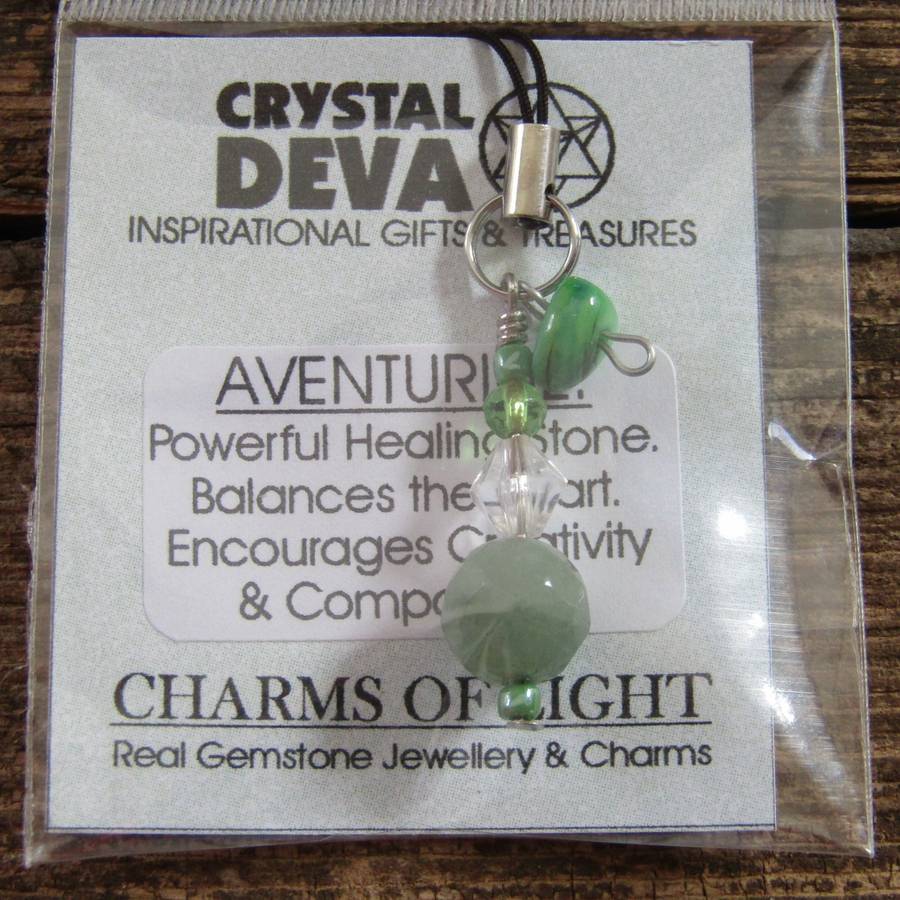 Green Aventurine Amulet (small - Sphere)