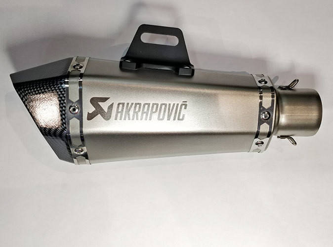 E5-Akrapovic Exhaust Silence for all Bikes / Motorcycles