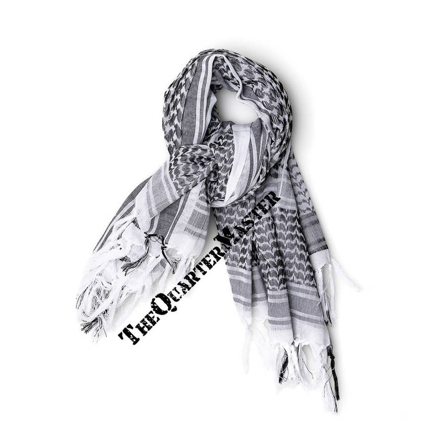 Shemagh Head Scarf: White