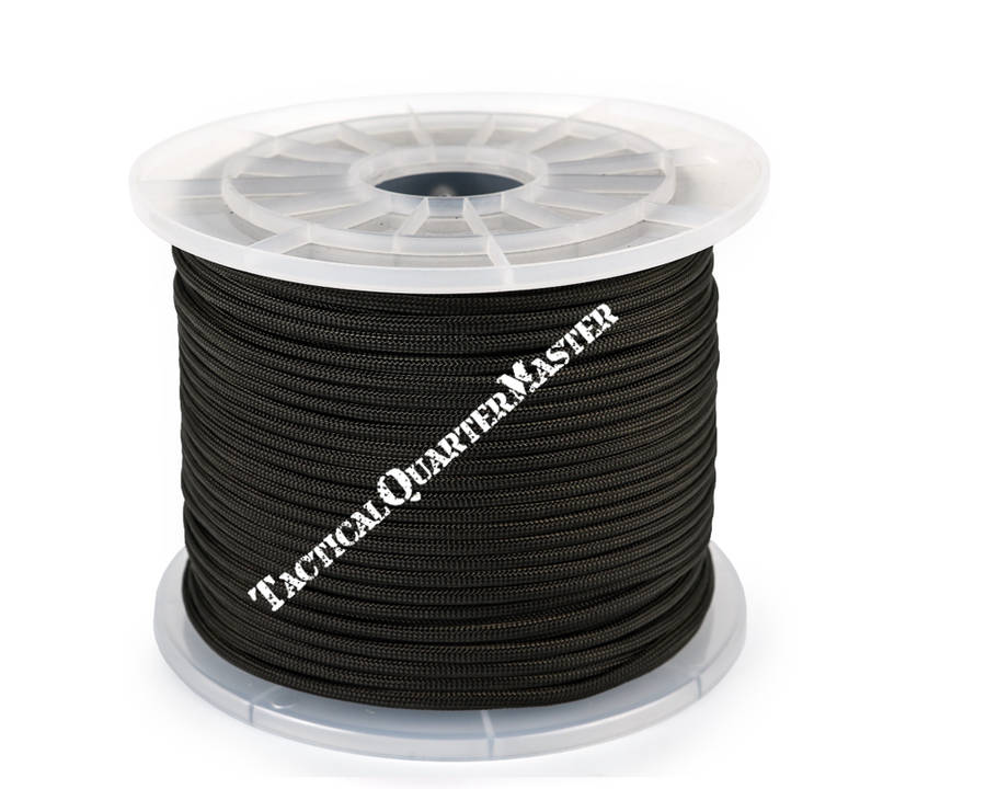 550 Paracord 100m Reel-Black