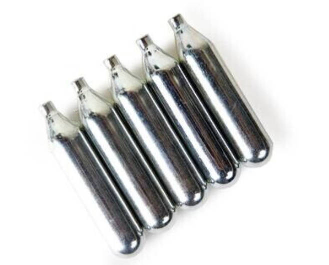12 gram CO2 Cartridge - 5 Pack