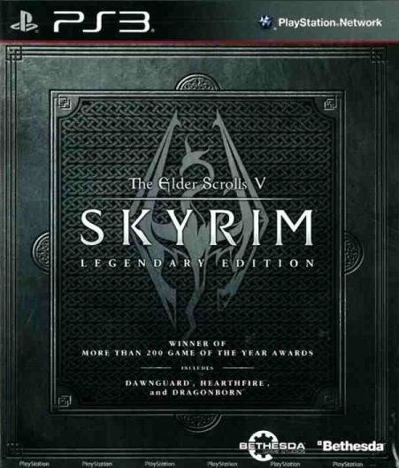 PS3 Skyrim Legendary Edition