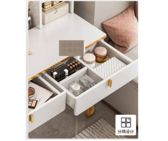 Dressing table (LED Mirror) LXI060601 white