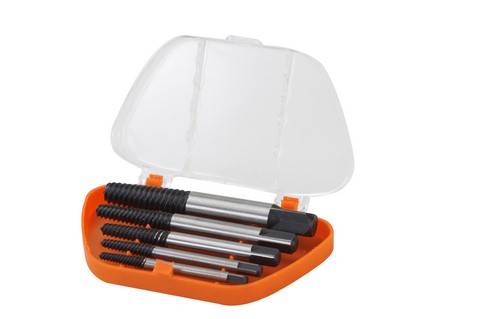 EXTRACTOR SCREW SET GROZ 5PC 1MM-5MM CS