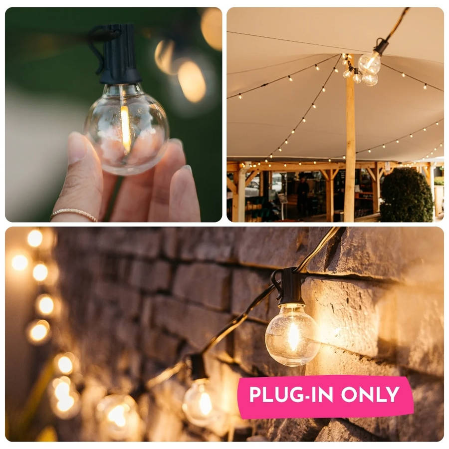 Classic G40 Replacement Bulbs | E12 | 0.8W | 6 Pack | Plug-in