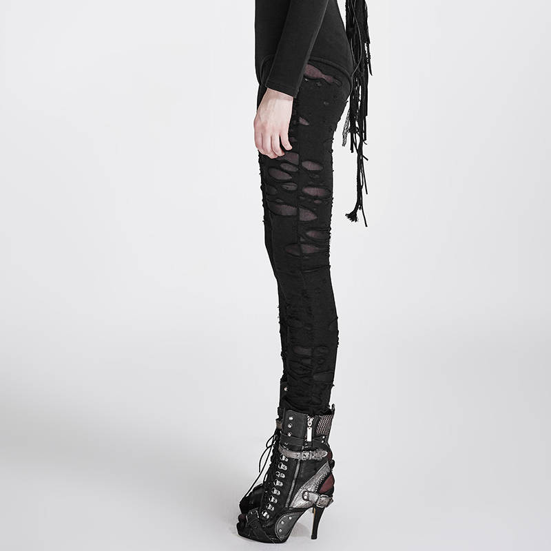 Broken Mesh Leggings