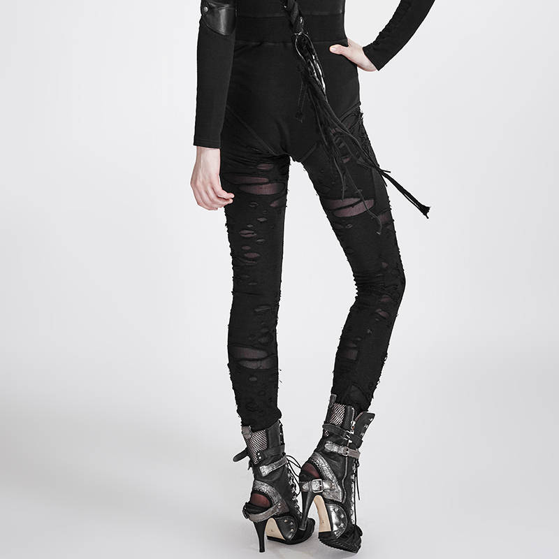 Broken Mesh Leggings