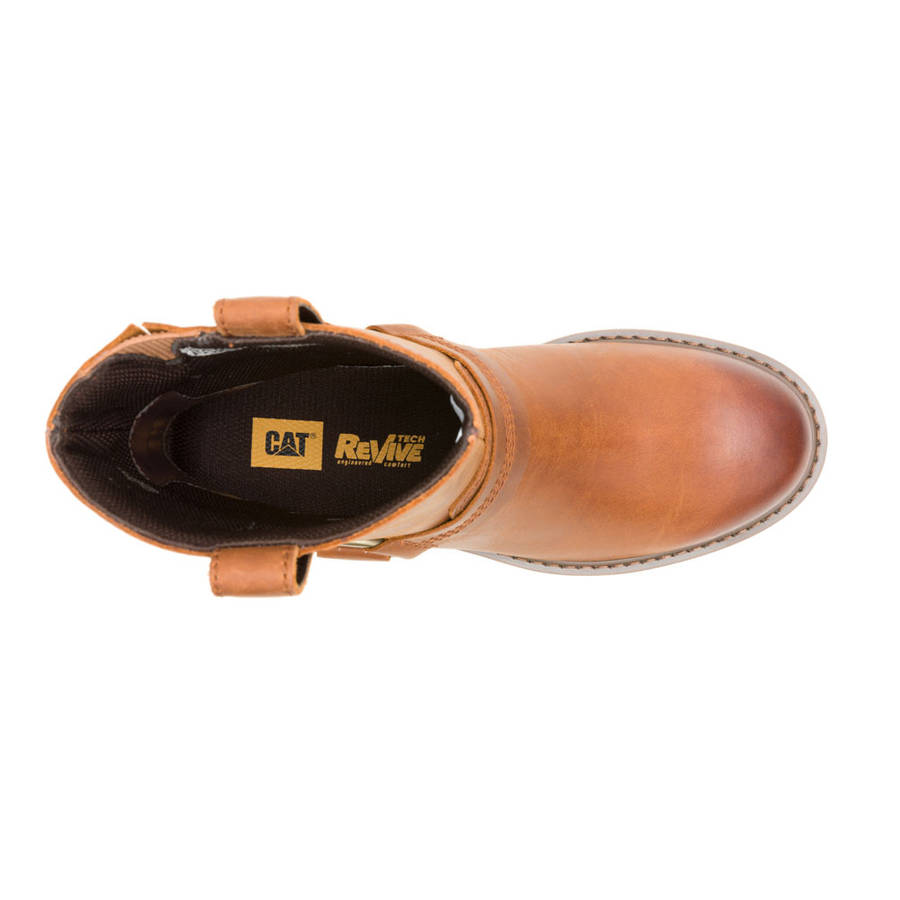 CAT GRADER HARNESS - Leather Brown