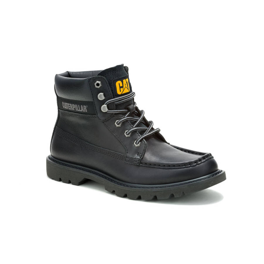 CAT Colorado Moc Toe- Black