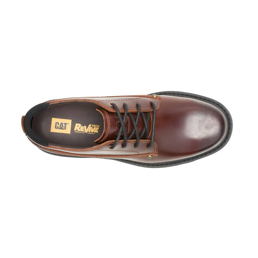 CAT Colorado Grader Lo Wp- Leather Brown