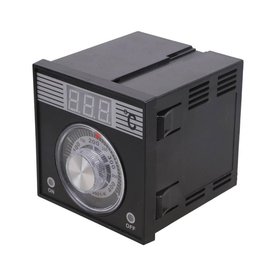 Oven Temperature Controller (Type K)  96x96mm with Probe